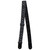 Richter Retro Jacquard Guitar Strap, Black / Grey (1865)