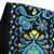 Richter Retro Jacquard Guitar Strap, Blue (1774)