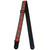 Richter Retro Jacquard Guitar Strap, Red (1773)