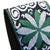 Richter Retro Jacquard Guitar Strap, Green (1767)