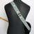 Richter Retro Jacquard Guitar Strap, Green (1767)