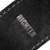 Richter Raw II Suede Leather Guitar Strap, Black / Beige (1347)