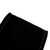 Richter Raw II Suede Leather Guitar Strap, Black / Beige (1347)