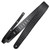 Richter Raw II Punch Leather Guitar Strap, Black Perforation I (1655)