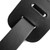 Richter Raw II Punch Leather Guitar Strap, Black Perforation I (1655)