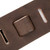 Richter Raw II Punch Leather Guitar Strap, Used Brown (1136)