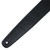 Richter Raw II Nappa Leather Guitar Strap, Black (1390)