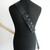Richter Raw II Nappa Leather Guitar Strap, Black (1390)
