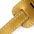 Richter Raw II Metallic Leather Guitar Strap, Gold (1376)