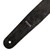Richter Raw II Contour Leather Guitar Strap, Worn Black (1952)