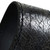Richter Raw II Contour Leather Guitar Strap, Worn Black (1952)