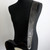 Richter Raw II Contour Leather Guitar Strap, Worn Black (1952)