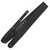 Richter Raw II Contour Leather Guitar Strap, Waxy Suede Black (1554)