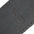 Richter Raw II Contour Leather Guitar Strap, Waxy Suede Black (1554)