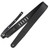 Richter Raw II Contour Leather Guitar Strap, Vintage Black (1517)