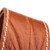 Richter Raw II Contour Leather Guitar Strap, Wrinkle Tan (1516)