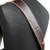 Richter Raw II Contour Leather Guitar Strap, Wrinkle Brown (1515)