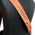 Richter Raw II Contour Leather Guitar Strap, Western Rose Tan (1491)
