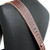 Richter Raw II Contour Leather Guitar Strap, Western Rose Brown (1490)