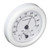 Crecer CR-103W Analog Thermometer Hygrometer with Stand, White, Made in Japan (Celsius Display only)