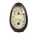 Crecer CR-133E Egg-Shaped Analog Thermometer Hygrometer, Made in Japan (Celsius Display only)