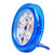 Crecer TR-103B Analog Thermometer Hygrometer with Stand, Blue, Made in Japan (Celsius Display only)