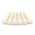 Graph Tech TUSQ Traditional Bridge Pins, White, No Dot, Set of 6 (PP-1100-01)