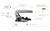 G7th ART Performance 3 6-String Guitar Capo Silver