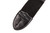 Fender Logo Guitar Strap Black with Red Logo