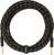 Fender Deluxe Series Tweed Instrument Cable Black Tweed 18.6ft (5.5m) Straight/Straight
