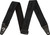Fender WeighLess Running Logo Guitar Strap Black