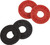 Fender Strap Blocks Strap Lock System Black and Red (4-Pack)
