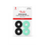Fender Strap Blocks Strap Lock System Black and Surf Green (4-Pack)