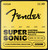 Fender SuperSonic Bullets 3250M Nickel-Plated Steel Electric Guitar Strings 11-49