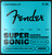 Fender SuperSonic 250LR Nickel-Plated Steel Guitar Strings 9-46