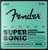 Fender SuperSonic Bullets 3250L Nickel-Plated Steel Electric Guitar Strings 9-42