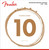 Fender AuriSonic 60XL Phosphor Bronze Acoustic Guitar Strings 10-48 (original packaging)