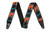 Fender Neon Monogrammed Guitar Strap Blue/Orange