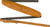 Fender Mustang Saddle Long Leather Guitar Strap Butterscotch