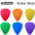 Dunlop Nylon Midi Guitar Picks – Full Gauge Range (.53mm to 1.14mm), 1 Pick