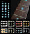 Jockomo Custom Dot Fret Marker Inlay Stickers, White Pearl