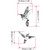 Jockomo Dancing Hummingbirds Inlay Sticker