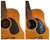 Jockomo Gothic Line Inlay Sticker, Abalone Mix, Facing Left