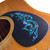 Jockomo Gothic Line Inlay Sticker, Abalone Mix, Facing Left
