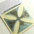 Jockomo Hetfield Iron Cross Inlay Sticker, Metallic Silver