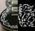 Jockomo Bob Weir's Cowboy Fancy Vines Inlay Sticker, White Pearl