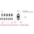 Jockomo Mystic Eye 12th Fret Inlay Sticker for Bass