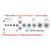 Jockomo Kevin Bond Pentagram Fret Marker Inlay Stickers, White Pearl