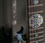 Jockomo Celtic Cross 12th Fret Inlay Sticker, Metallic Silver