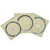Jockomo Classic Soundhole Rosette Inlay Sticker for Ukulele, Abalone Blue, Tenor